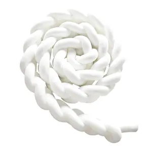 Handmade Knotted Floor Mat Woven Decorative Pillow Comfortable Soft Stitched Knitted Pillow for Living Room Bed Decorations