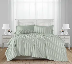 The Farmhouse by Rachel Ashwell Ticking StripeComforter Set