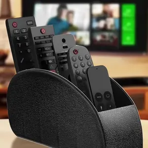 Remote Control Organizer Box with 5 Slots, Compatible with TV/dvr/cable Boxes, Space-Saving Tray for Living Room, Home Office, Bedroom
