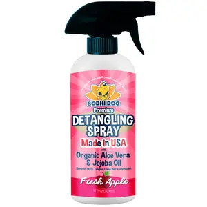 Detangling Spray | Dog and Cat Fur & Hair Detangler Spray | Detangling Spray for Dog & Cat Grooming Essentials | Made in USA by Bodhi Dog Removal