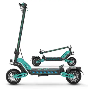 [DriveTron] DT10 Off-Road Electric Scooter | Peak Power 1400W | Top Speed 31 MPH | Range 30 Miles | Dual Shock Absorbers | 10-inch Self-Sealing Tires | Effcient Front & Rear Disc Brakes | 48V 16 Ah | Foldable Design | Best Gift