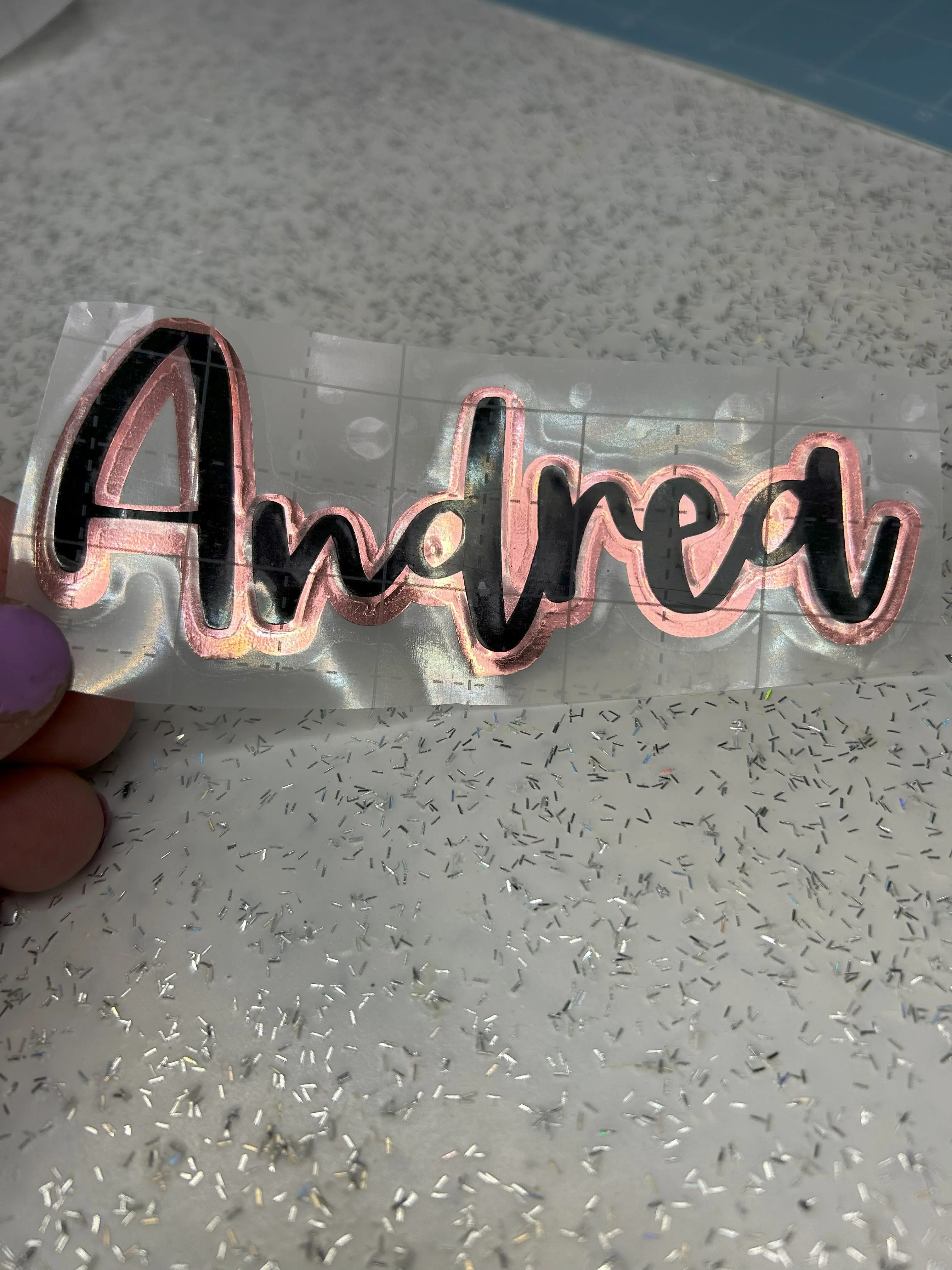 Custom Name Vinyl Decal – Bikini Babe Font | A&M Paper Co.
