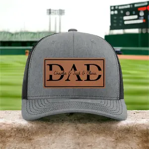 Custom Dad Hat With Kids Names-Personalized Dad Hat-Father's Day Hats-Dad Gift Cap-Dad Gift From Kids-Dad Birthday Gift-Dad Christmas Gift