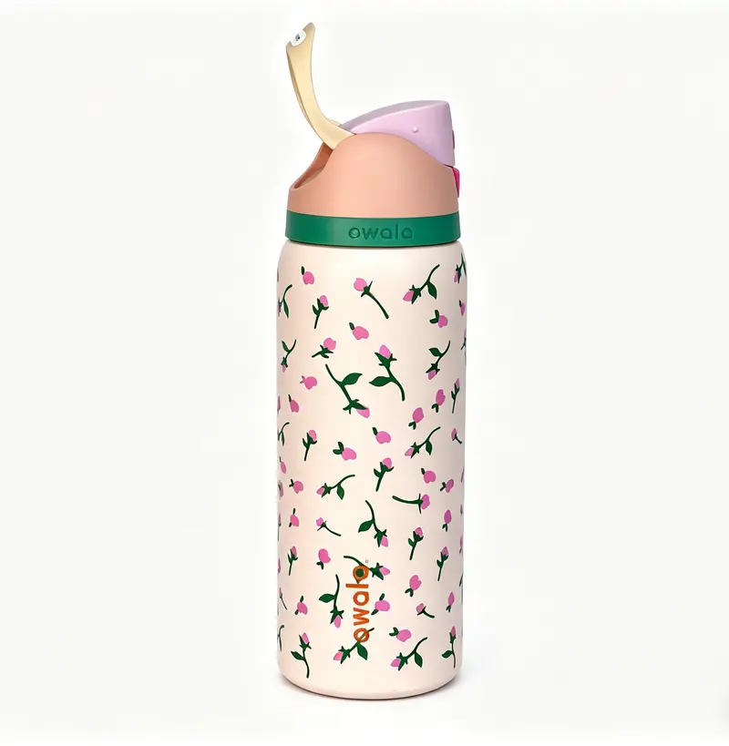 owala tied and true blue bows 32 oz freesip uo exclusive - TikTok Shop