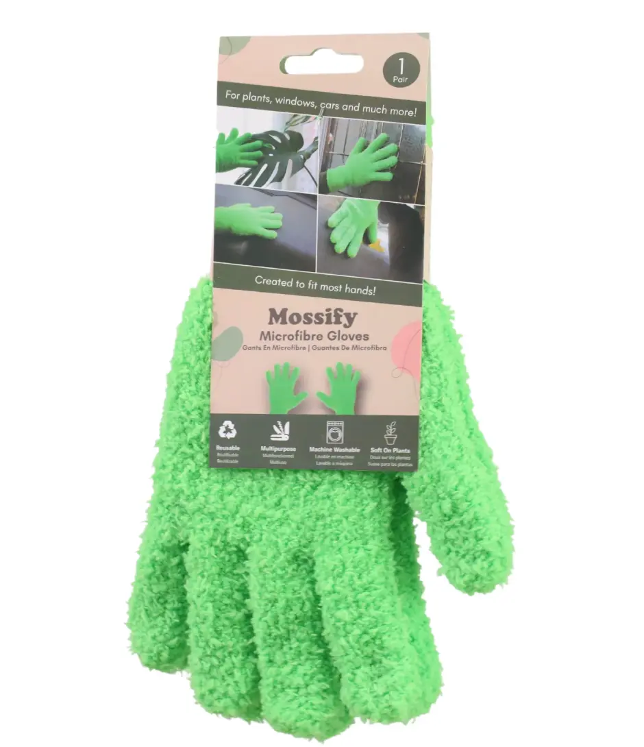 Leaf Shining Microfiber Gloves