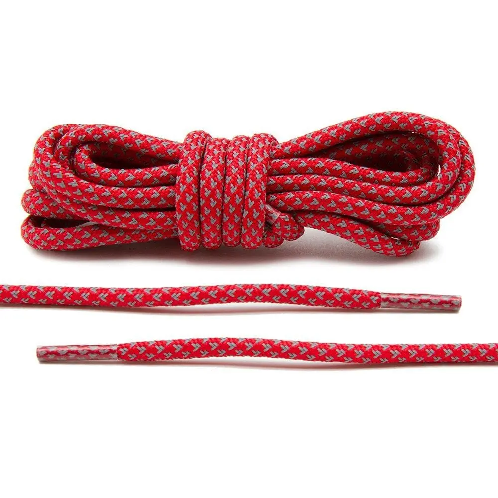 Red 3M Inverse Shoe Laces, Durable Replacement Shoelaces for Sneakers, Shoelace