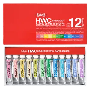 Holbein Watercolor Pastel Set | 12 x 5ml