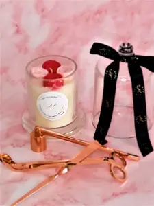 Luxury Rose Gold Candle Care Kit with Snuffer, Trimmer and Dipper - Home Decor, Candles Set
