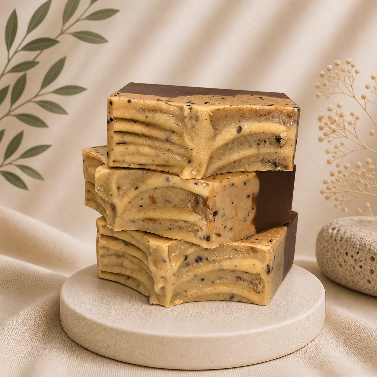 Deep Woods - Coconut Milk Shampoo Bar with Honey