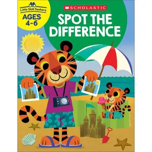 Scholastic Little Skill Seekers: Spot the Difference Activity Book Paperback – June 1, 2018
