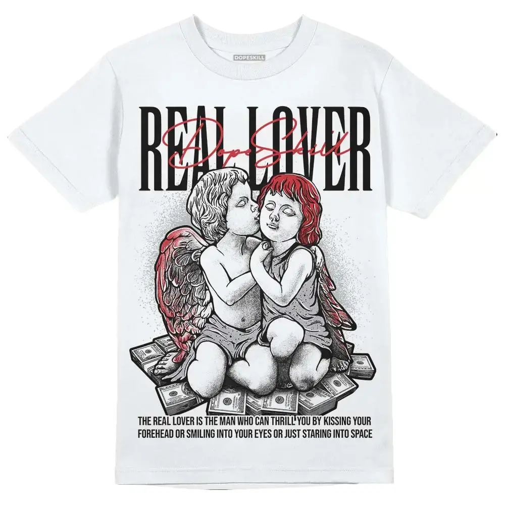 DopeSkill Graphic Tees White Cement 4s Streetwear Unisex Cool T-Shirt Sneaker Colour Matching Real Lover Graphic