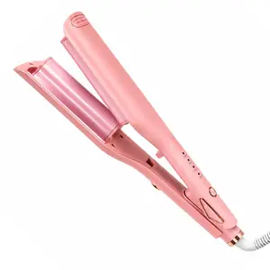 Faszin Hair Waves Crimper Hair Curling Iron with Negative Ionic Technology, 1.0 Inch Deep Curler Roller Styling Tool for Smooth Hollywood & Mermaid Waves, New Year Holiday Gift for Women & Girlfriends
