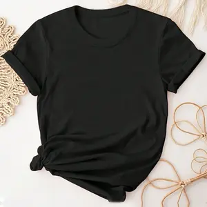 Holafish Unisex Cotton Short Sleeve T Shirts Trendy Crew Neck Breathable Tees Lightweight Summer Gym Tops,Comfortable Casual Loose Fit Basic Tshirt
