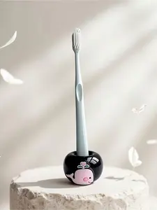 Cute Cartoon Whale Ceramic Toothbrush Holder Organizes toothbrushes, pens and small daily accessories. Perfect practical gift for family, friends and holiday presents.