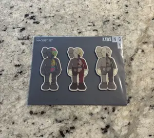 KAWS Companion Flayed Set of 3 Magnets NGV Design Store Exclusive 2019 Brand NEW