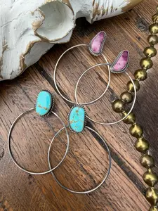 Eloise Kee Post Dangle Earrings