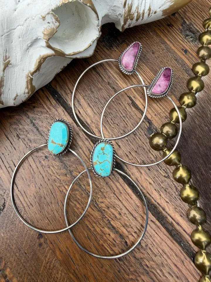 Eloise Kee Post Dangle Earrings