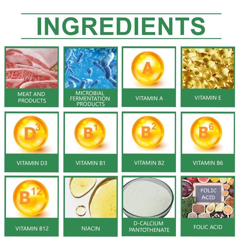 Pet cat multivitamin tablets - Cat vitamin and mineral nutritional supplementlitter pellets, spray, litter tray, litter box, removal