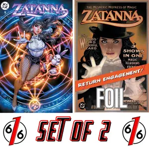 ZATANNA #1 2026 SORAH SUHNG 616 & ADAM HUGHES FOIL Variant Set LTD 3000