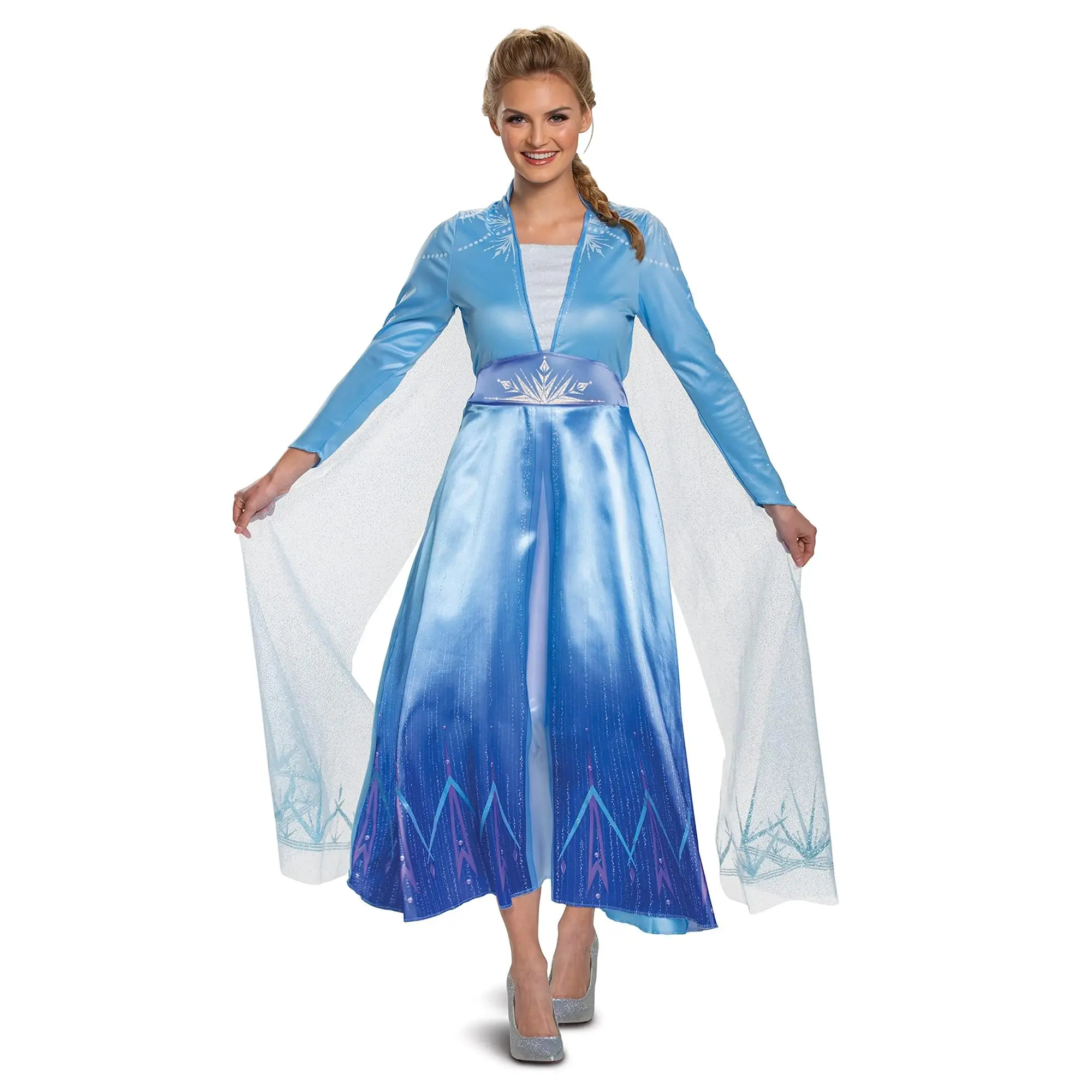 Disney Frozen 2 Elsa Deluxe Adult Costume, Clothes, Party, Accessories, Trend, Lady