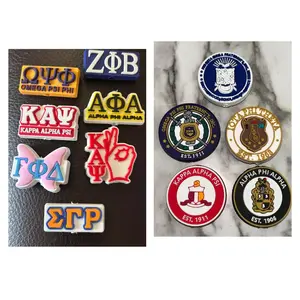Sorority and Fraternal Silicone Focal Beads