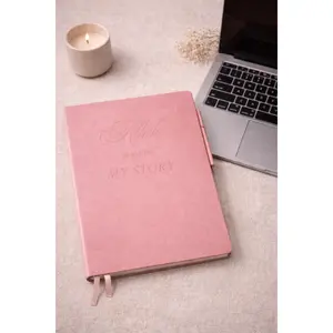 Allah Is Writing My Story Notebook | Inspirational Islamic Journal | 8.5 x 11 Lined Notebook