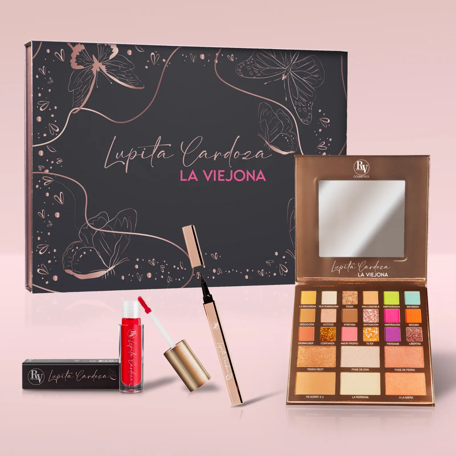 The Glow Up Kit Ultimate Glam Makeup Bundle with Richly Pigmented ...