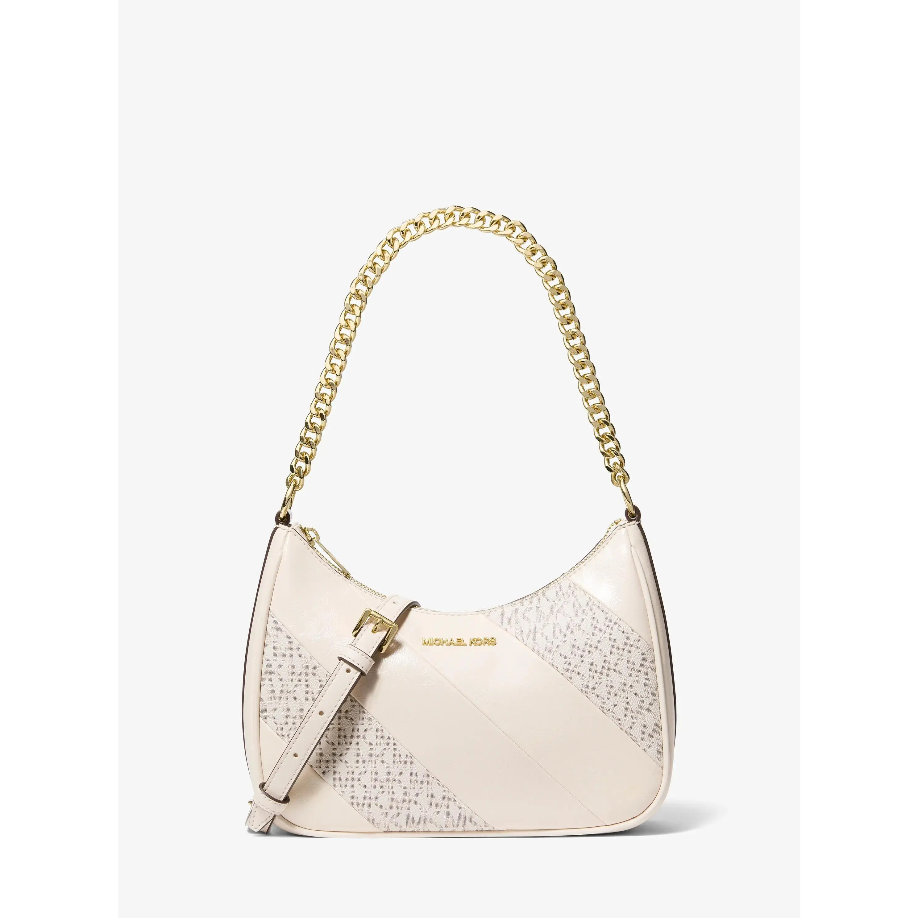 Jet Set Travel Large Signature Logo Trim Convertible Crossbody Bag