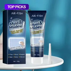 120g Multifunctional Mold Mildew Remover, Household Cleaner, Mold Remover Gel for Wall Tile Gap Bathroom Ceiling Cleaner