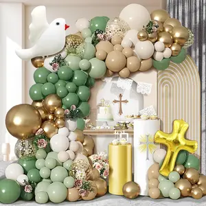 Balloon Garland Arch Kit, 111pcs/set Mixed Color Balloon Set, Latex Balloon for Baby Shower & Wedding & Party & Anniversary & Birthday Decoration