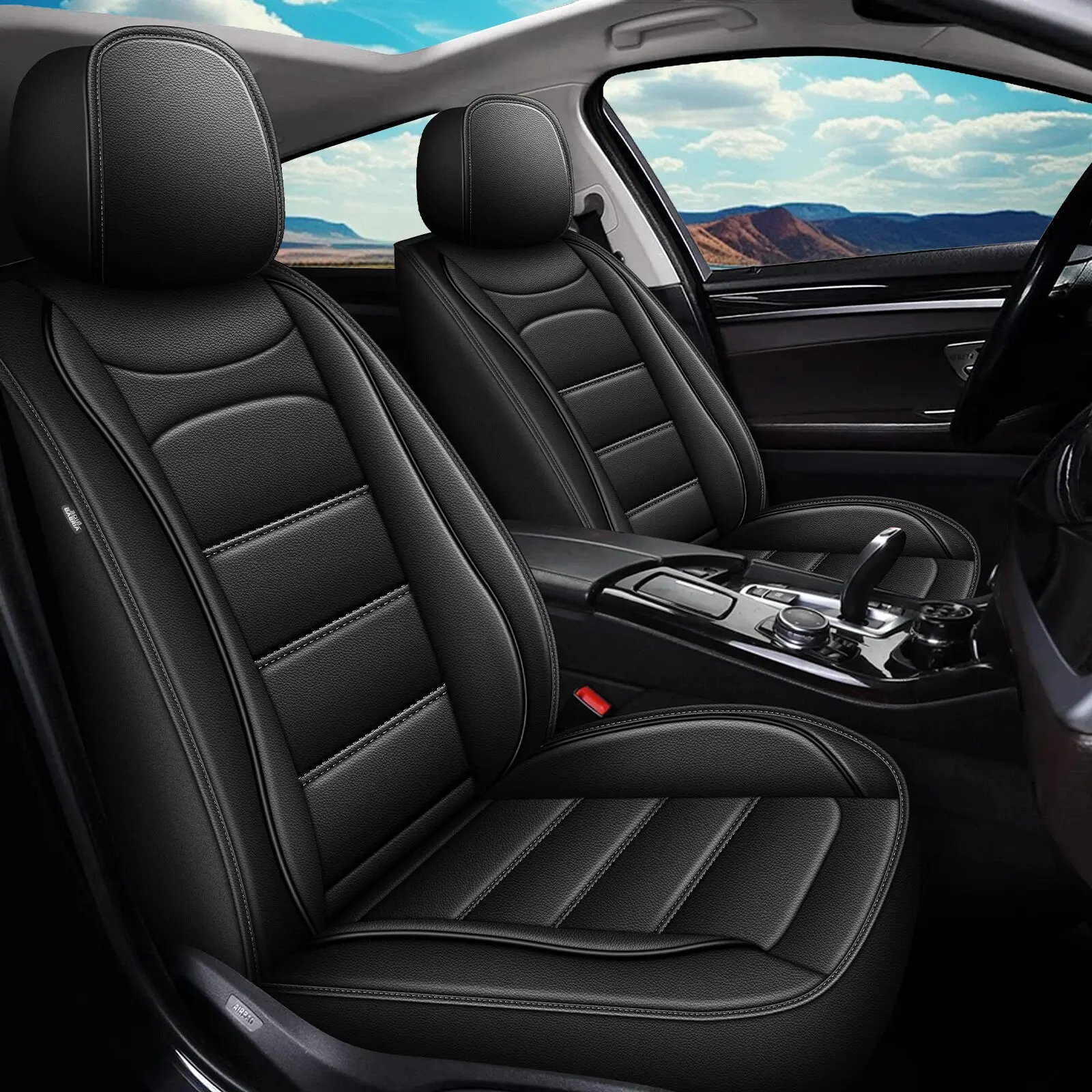 Custom Fit Abrasion-Resistant Seat Protectors Cushion Full Set for HONDA CR-V 2007-2016 5-Seat Vehicles - Efficient Protection, Highly Fit Automotive Interior Accessories, Seat Cover For Car, Car Seat Protectors