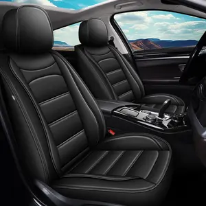 For Honda HR-V 2016-2024 Car 5-Seat Covers Full Set PU Leather Protector Pad