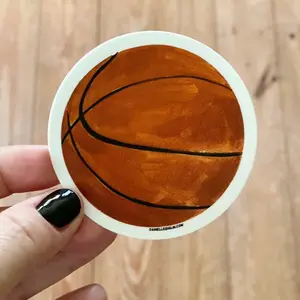 3” Basketball Sticker