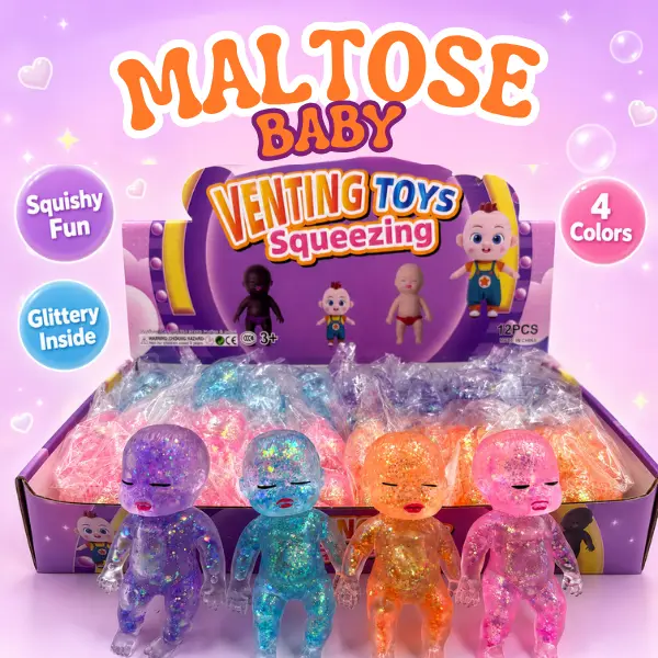Maltose Baby Squishy, Stress Relief Toy, Classic & Novelty Toy for Kids