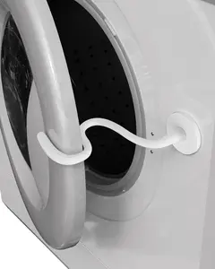 Front Load Washer Door Prop, Flexible Magnetic Stopper for Washers and Dryers, Keeps Door Open and Dry (White)