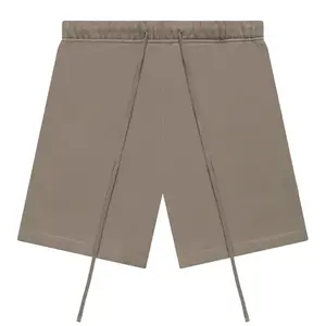 Sweatshort - Desert Taup Men's Comfortable Casual Shorts with Drawstring Waist and Side Pockets Perfect for Casual Outings & Everyday Wear