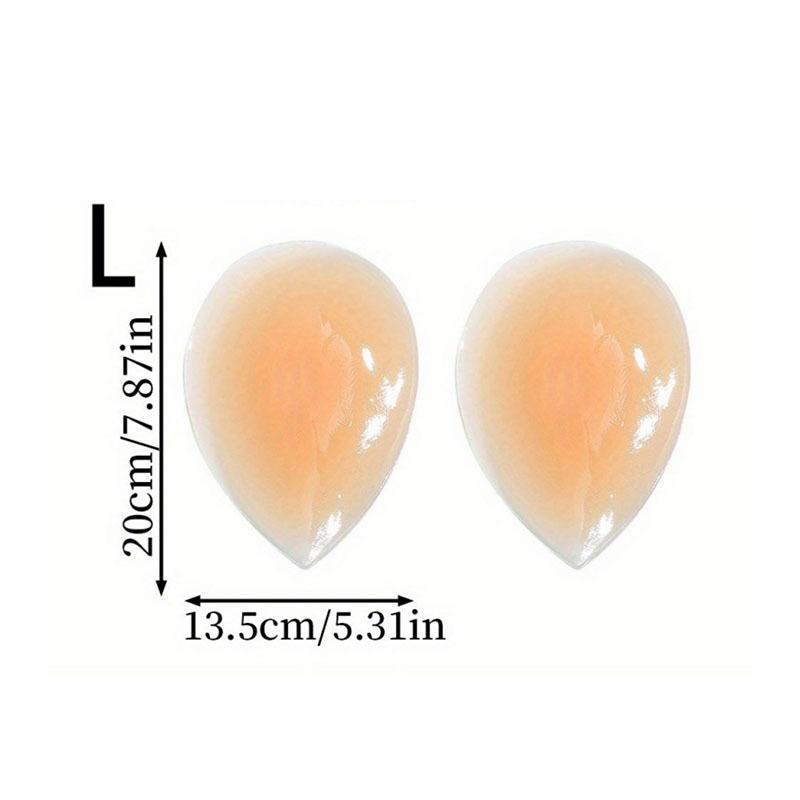 4 PCS Silicone Hip Pads for Women – Reusable Butt Enhancer with Adhesive, Hip Dip Corrector, Non-Slip Shapewear for Instant Hourglass Figure