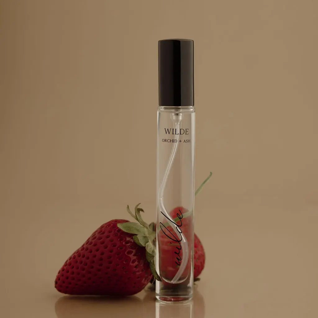 WILDE Women's Fragrance Travel Spray - 10ml Portable Spray Pack, Perfumes for Women with Strawberry & Coconut Milk Notes, Female Wear Apply Spritz