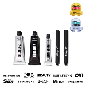 Plump It! Hyaluronic Acid Hydration Bundle - Hydrating, Vegan Skincare with Retinol and Collagen and 2 x Long-Term Lip Plumpers Daily Kit