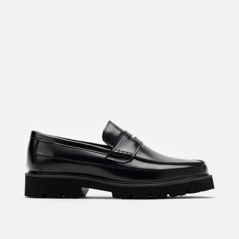 Blake Triple Brown Suede Lug Bit Loafers - TikTok Shop display picture 1