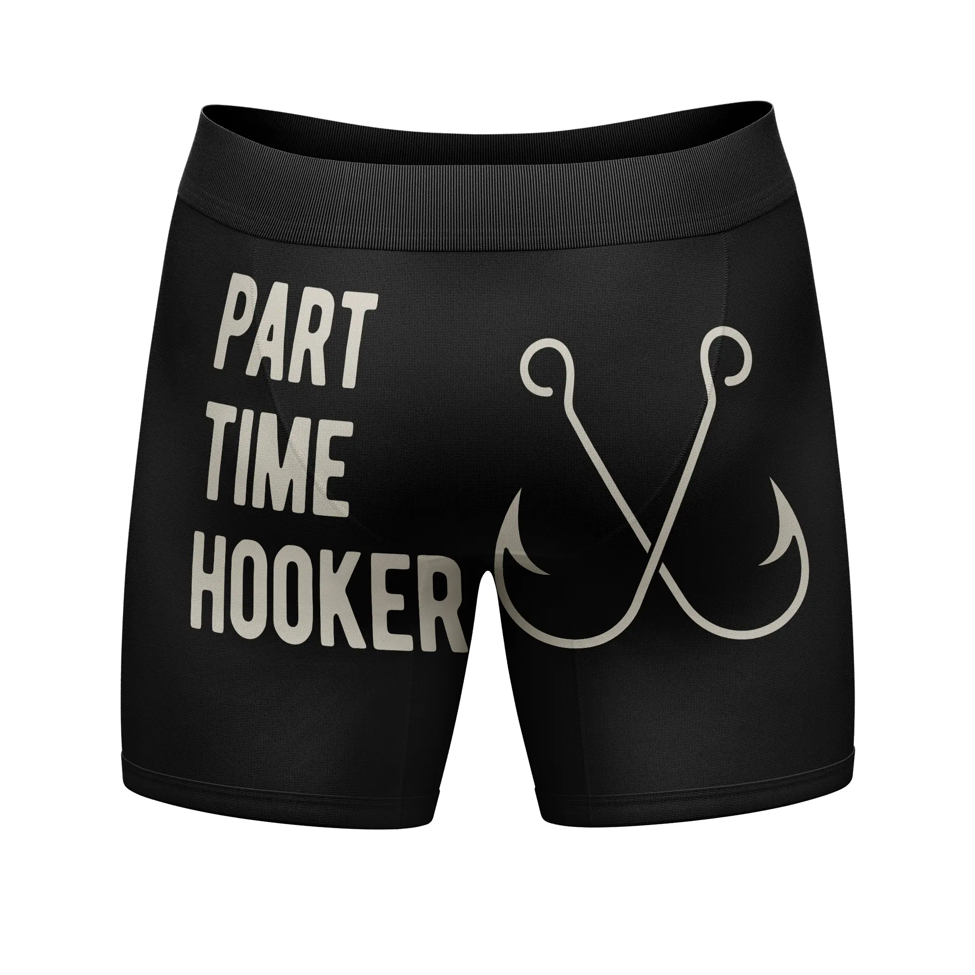 Funny Fishing and Hunting Boxers for Men Sarcastic Deer Hunting and Fishing Joke Underwear for Guys Funny Graphic Boxers Dad Joke  Funny Hunting  Mens Novelty Boxer Briefs