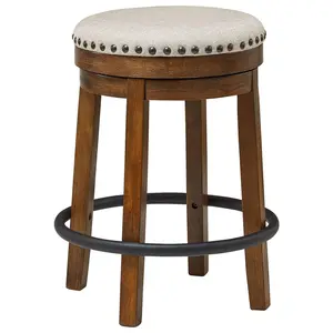 Valebeck - Upholstered Swivel Stool