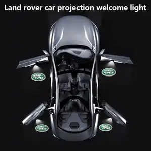 Land Rover Iron Shell LED Welcome Lights Upgrade High-Definition Projection Compatible with Discovery Range Rover Defender Night Door Light