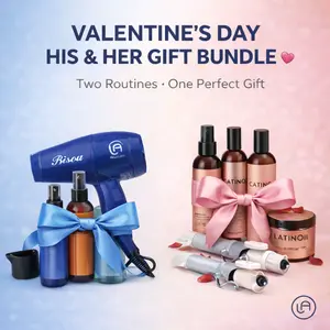 Valentine’s Day His & Her Gift Bundle | Grooming & Hair Styling Set for Couples