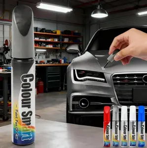 Car Touch Up Paint Pen – Automotive Scratch Fix Tool with Clear Painting Function for Car Scratches，Car Remover Scratch Paint Pen Car Touch Up Paint Fill Paint Pen