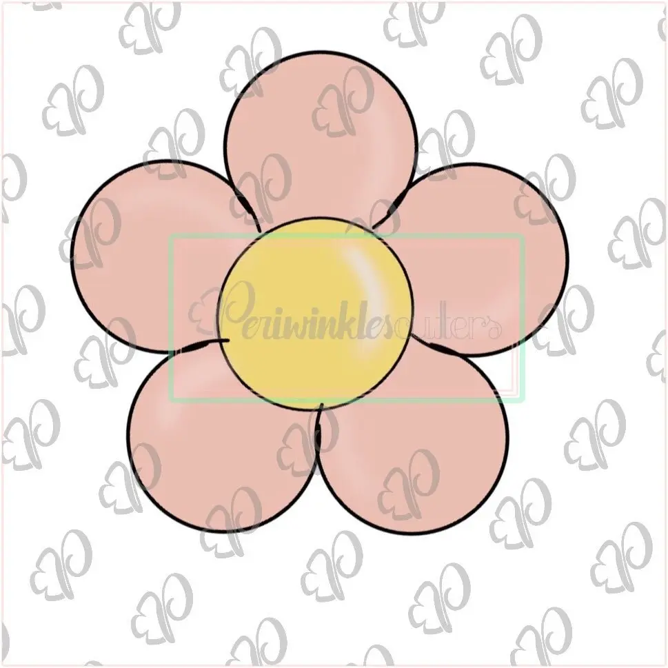 Kawaii Flower Cookie Cutter