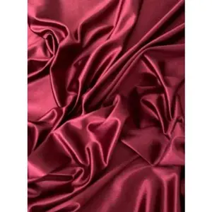 Burgundy Shiny Nylon Spandex