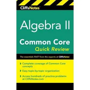 USED-Cliffsnotes Algebra II Common Core Quick Review by Taub-Hoglund, Wendy (Paperback)