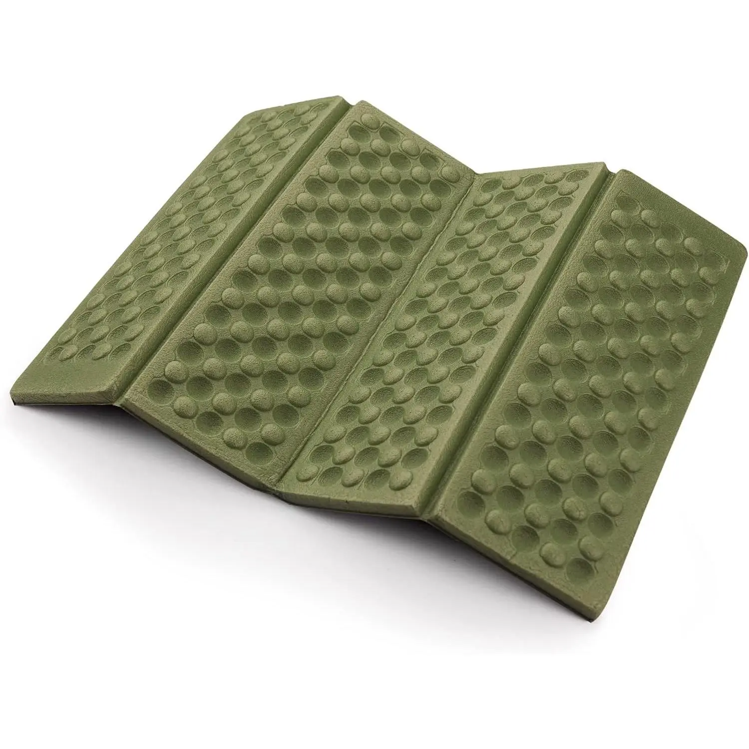 3940 Portable Lightweight Mini Waterproof Folding Mat, Foam Sitting Pad for Outdoor Activities, Foldable Kneeling and Seat Cushion for Comfort, Red