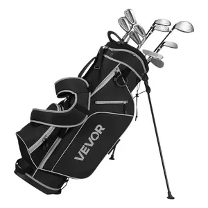 VEVOR Golf Club Set, 12 Pieces Women's Golf Club Complete Set Right Handed with 460CC #1 Driver, #3 5 Fairway Wood, #4 Hybrid, #5/#6/#7/#8/#9/#PW/#SW Irons, L-Shaped Putter, Golf Stand Bag, OrangeVEVOR Super Brand Day